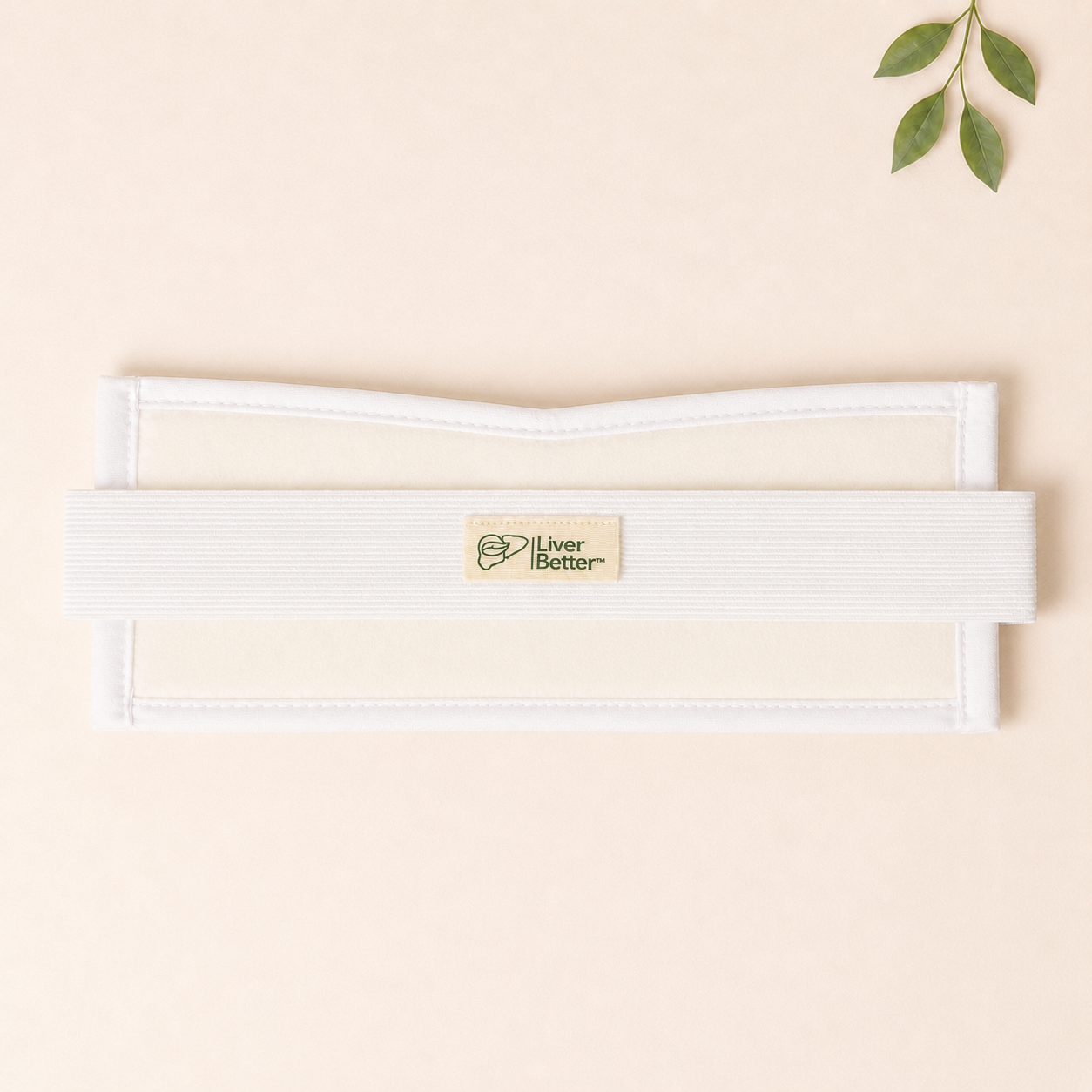 Thyroid castor oil pack with band